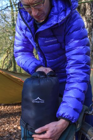 Stuff Sack - Criterion Quantum 450 - (800g -10°C) ultra lightweight down sleeping bag