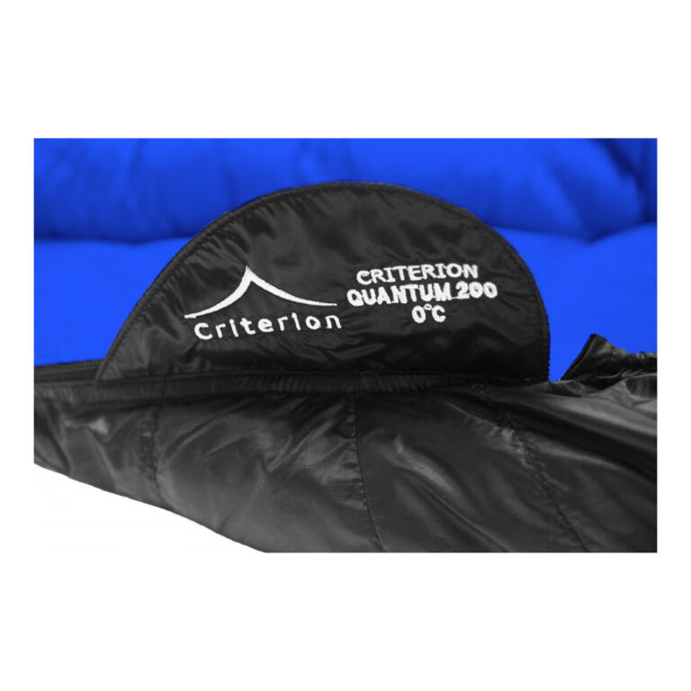 Down Sleeping Bags - Criterion Quantum 200 - Total Weight 530 gms; Temperature 0 °C